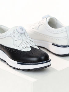 VVTJC | British Style Genuine Leather Breathable Slip-resistant Golf Shoes