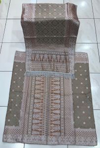 BAHAN KAIN SONGKET SEMI MOTIF BUNGA CINA SEMI PALEMBANG