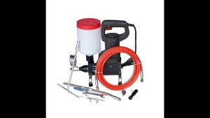 Fisherman Electric Epoxy Injection Piston Pump Polyurethane Foam Grouting Steel Machine Portable Injection Machine Grouting Pump with Epoxy Resin Pu Foam Materials for Steel Hose Concrete Repair Crack- intl
