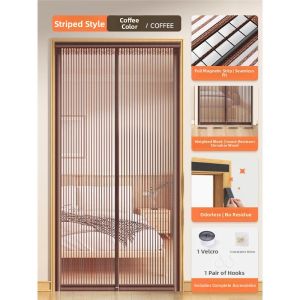 MONLEYTA | Anti-Mosquito Magnetic Curtain with Strong Adhesive Strip
