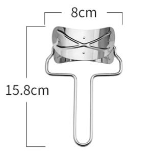 Máy Làm Bánh Bao Bằng Thép Không Gỉ 304 Máy Cán Bột Máy Tạo Hình Bánh Dụng Cụ Làm Vỏ Bánh Tự Làm Cho Nhà Bếp