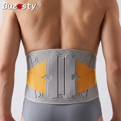 Buzesty nẹp lưng cho giảm đau lưng thấp hơn đai đỡ ngang lưng có thể điều chỉnh cho nam giới và phụ nữ thoáng khí 3D đan không trượt đau thần kinh tọa thoát vị đĩa đệm hỗ trợ làm việc phòng tập thể dục & sử dụng thường nhật