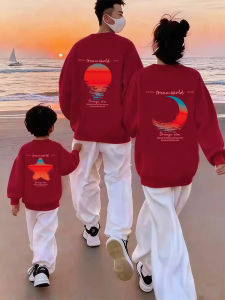 Family Matching Sweatshirts Parent-Child