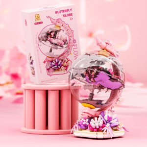 Educational Star Language Earth Globe Building Blocks Toy Creative Assembly Model Intellectual Development Childrens Birthday Gift