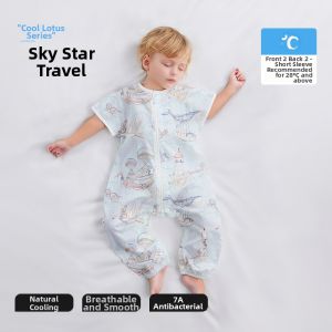 Usbettas | Breathable Gauze Split-leg Anti-kick Baby Sleep Bag