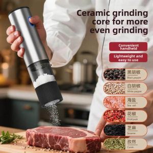 MENGMIAN | Automatic Electric Upgrade Pepper and Salt Grinder