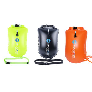 [Jocestyle]20L Safety Swimming Buoy PVC Inflatable Water Floating Bag with Belt 12KG Buoyancy Lightweight for Boating Kayaking