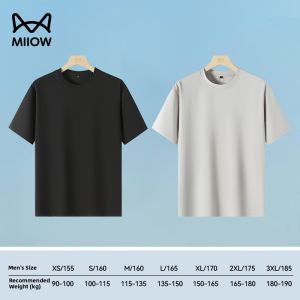 MiiOW | Quick Drying Sport Ice Silk Thin T-Shirt Mens