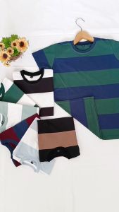 Kaos Anak Salur Pendek Laki-Laki 1-10th Baju Stripe Jelita