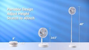 Portable Desktop Fan Vertical Fan Wireless Usb Rechargeable Folding Electric F9 Folding Fan Mute Mini Retractable Folding Fan