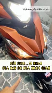 Bộ 2 bóng đèn LED Demi Xi Nhan Sương Mù Xe Máy có remot Có Lưu Lại Chế Độ