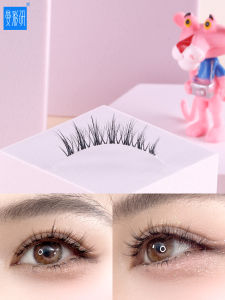 ขนตาปลอมแบบหนาและโปร่งใสสไตล์เกาหลีธรรมชาติและมีความหนาแน่น ขนตาปลอมแบบดูดซับความชื้น 5D ขนตาแบบยาวและหนา J1