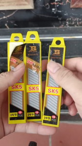 Hộp lưỡi dao rọc giấy Bosi Tools BS310016 (10 lưỡi)