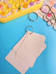 Satu Keluarga Ring Binder Scrapbook Uk 20-25MM A122 Ring Bulat Buka Tutup Buku Sampel Serbaguna