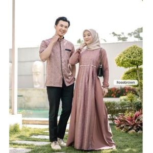 COUPLE KELUARGA SYARI COUPLE LEBARAN COUPLE NAJMA COUPLE FAMILY PAKAIAN WANITA GAMIS