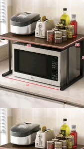 ชั้นวางไมโคเวฟ ชั้นวางของในห้องครัว ประหยัดพื้นที่ รับรองน้ำหนักได้ดี พร้อมส่ง