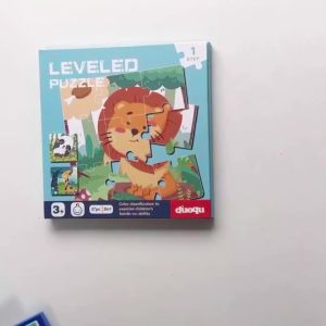 【READY STOCK】3in1 Magnetic Puzzle Leveled Puzzle Jigsaw Foldable Book Early Learning Montessori children Book Kid Toy