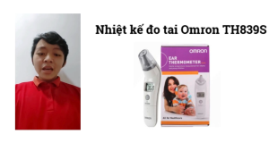 Nhiệt kế đo tai Omron TH839S Giải pháp đo thân nhiệt NHANH CHÓNG-CHÍNH XÁC-AN TOÀN TUYỆT ĐỐIphù hợp cho Trẻ Nhỏ Người Lớn và Người Cao Tuổi.Chỉ với 1 GIÂY đo nhanh qua taitheo dõi nhiệt độ cơ thể dễ dàngphát hiện sớm các dấu hiệu bất thường để bảo vệ