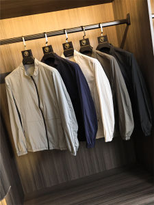 City Outdoor! Summer Cool Thin Cicada Wings/Spring/Summer Men Pure Color Stand Collar Wind Shield Jacket Outwear