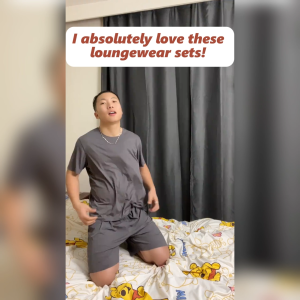 Cool ice silk pajamas high-end couple wear thin home clothes pajamas summer clothes short sleeves