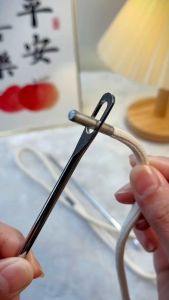 1/3 large eye sewing needle Stainless steel rope for blunt elastic waistband hat rope rubber band lead household