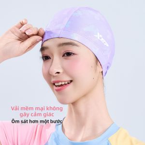 XTEP | Mũ Bơi Bảo Vệ Tai Không Gây Chật Chội Phù Hợp Với Đầu Lớn