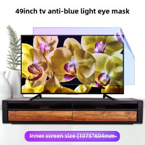 TV Anti-Blue Ray Protective Film 65-Inch Eye Protection Screen Protector Kids 55 Radiation Protection 32-Inch Myopia Prevention 70 LCD TV Display Film 43 Xiaomi Konka Haixin Anti-Blue Light Screen Protector