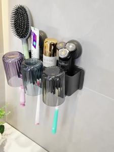 MOSHANG | Wall-mounted No-drilling Toothbrush Holder