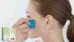 EELHOE  Krim Perlindungan UV Jasmine   Perlindungan UV Kulit Luar Musim Panas Menyegarkan Tidak Melekit