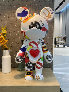 Violent Bear Star Bear Doll Large Decoration Living Room TV Cabinet next to Entrance Cabinet Accessible Luxury High-End Home Decorations