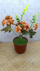 Artificial Aster Flower - Bunga Aster Hias DIY Pot Estetik | Handmade Rapi & Stok Terbatas