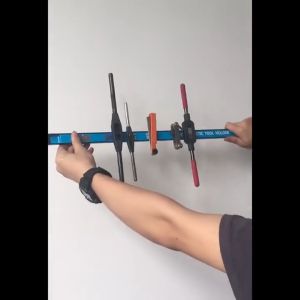 🇵🇭 Heavy-Duty Tool Magnetic Shelf 24/18/12/8 Inch Storage Strip Magnetic Tool Holder Magnetic Bar Hanging Storage Tool Kit