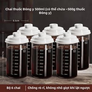 KuaKe | Chai Đựng Thuốc Thảo Dược Có Thể Sử Dụng Lại An Toàn Khi Sử Dụng Lò Vi Sóng