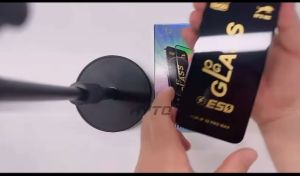 TG Tempered Glass ESD Anti Static Anti Gores Kaca Bening Tebal Full Layar IPHONE