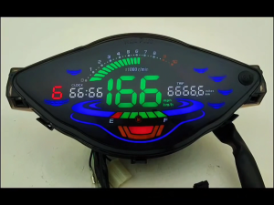 【COD】✅For Honda Wave 100 100r 110r Meter Digital Full LCD Led Speedometer Digital Odemeter Meter Tachometer Gauge