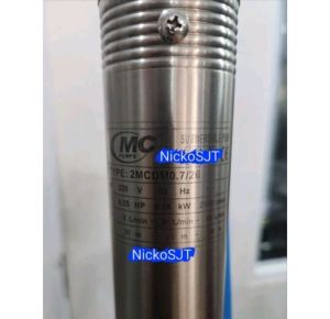 Pompa Submersible Sible Inoto nasional mc 2in 2" Pompa Celup + CONTROL BOX + KABEL Pompa Sumur Dalam satelit rendam bambu sibel