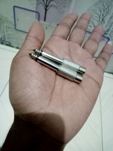 Jack 65mm Mono To RCA -( 2PCS )