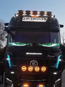 Joysync​ Large LED Flexible Car Display Screen – APP & Remote Control IP65 Waterproof for Trucks Vans Advertising Party & Event Display