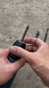 Đầu Chuyển Đối Nối Dài Bắn Vít Chân Lục Giác Chân Ngắn 6.35mm Thay Vít Nhanh Có Lò Xo