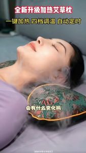 Gối ngải cứu điện  gối thảo dược sưởi ấm chườm nóng cổ gáy bụng