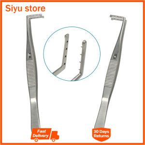 Micro Ophthalmic Strabismus Forceps Eyelid Tweezers Clamp Stainless Steel Ophthalmic Surgical Tool