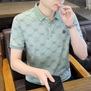 Áo Thun Nam Polo Cao Cấp Thoáng Khí Mát Mẻ Mùa Hè 2024 Áo Thun Cotton Pha Trộn Thời Trang Công Sở Thường Ngày Đa Năng Cao Cấp