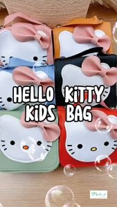 Baby & Kids Hello Kitty Bag Crossbody & Shoulder Bags PU Leather Cute Sweet Princess Girls Fashion Sling Bags Beg Budak Comel