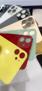 Kính lưng THAY THẾ dành cho 11/11pro/11prm full màu (tặng keo dán và bộ sửa)