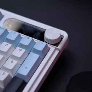Magegee | MageGee GK960 Tri-mode Gaming Keyboard RGB Wired/BT/2.4G with Knob Number Pad 4000mAh for PC Laptop Tablet