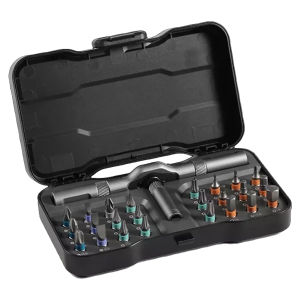 DIY Screwdriver 24 in 1 Multi-Purpose 24 In 1 Ratchet Wrench Screwdriver for DIY Electronics Watch & Home Repair[Ueb Flagship Store]