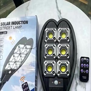 Lampu Jalan Led Tenaga Matahari PJU Solar Cell Lampu Outdoor Sensor Otomatis Tahan Air Untuk Taman Luar Ruangan Waterproof