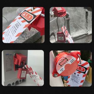 LOTO Kunci Lockout Tag Out Tagout Kit LOTO Gembok Safety Warning Hasps Danger Do Not Operate Label