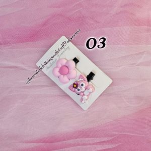 (2PCS) JEPIT RAMBUT PITA + MOTIF DISNEY KOREA IMPORT / JEPITAN RAMBUT ANAK KARAKTER LUCU / CUTE HAIRPIN / DS7824