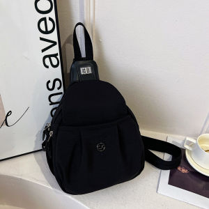 Womens Multi-Functional Travel Backpack Lightweight Fashionable Small Crossbody Bag Large Capacity Single Shoulder Slant Use